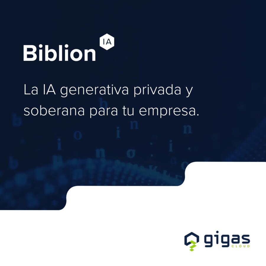 Gigas — lanzamiento de Biblion IA