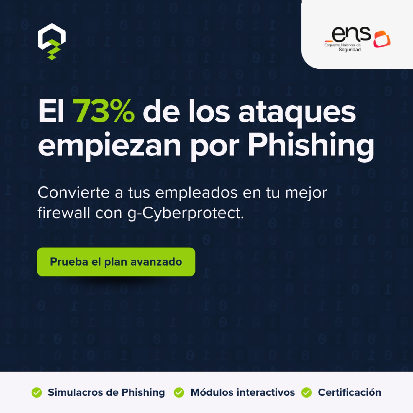 Gigas — anuncio g-Cyberprotect
