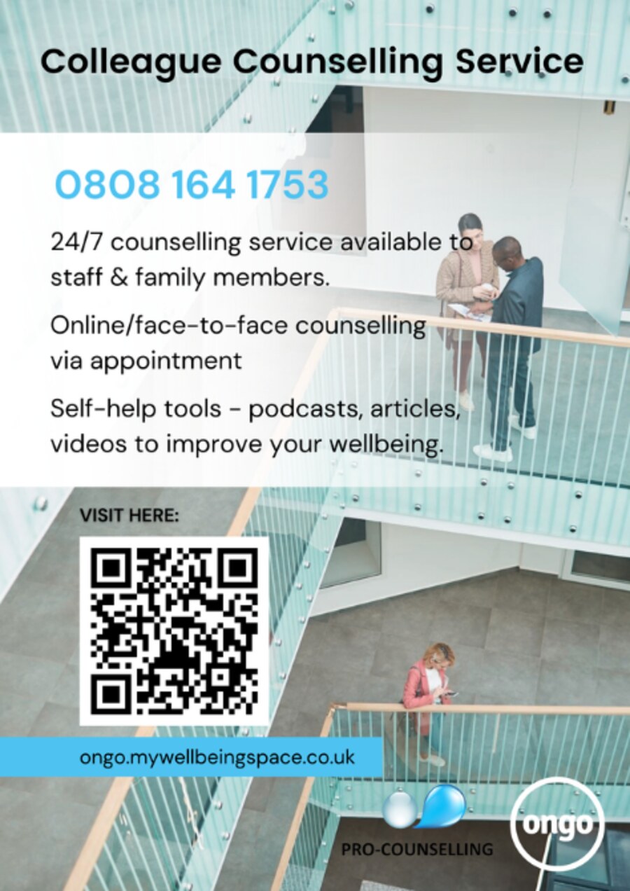 Pro-Counselling — folleto Colleague Counselling Service